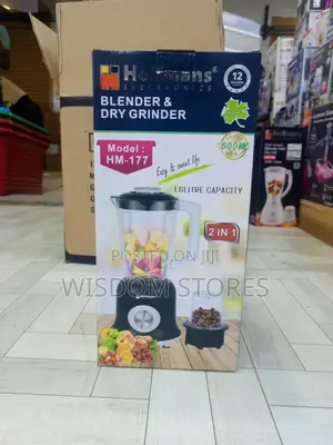 2 in 1hoffmans Electronics Blender Dry Grinder