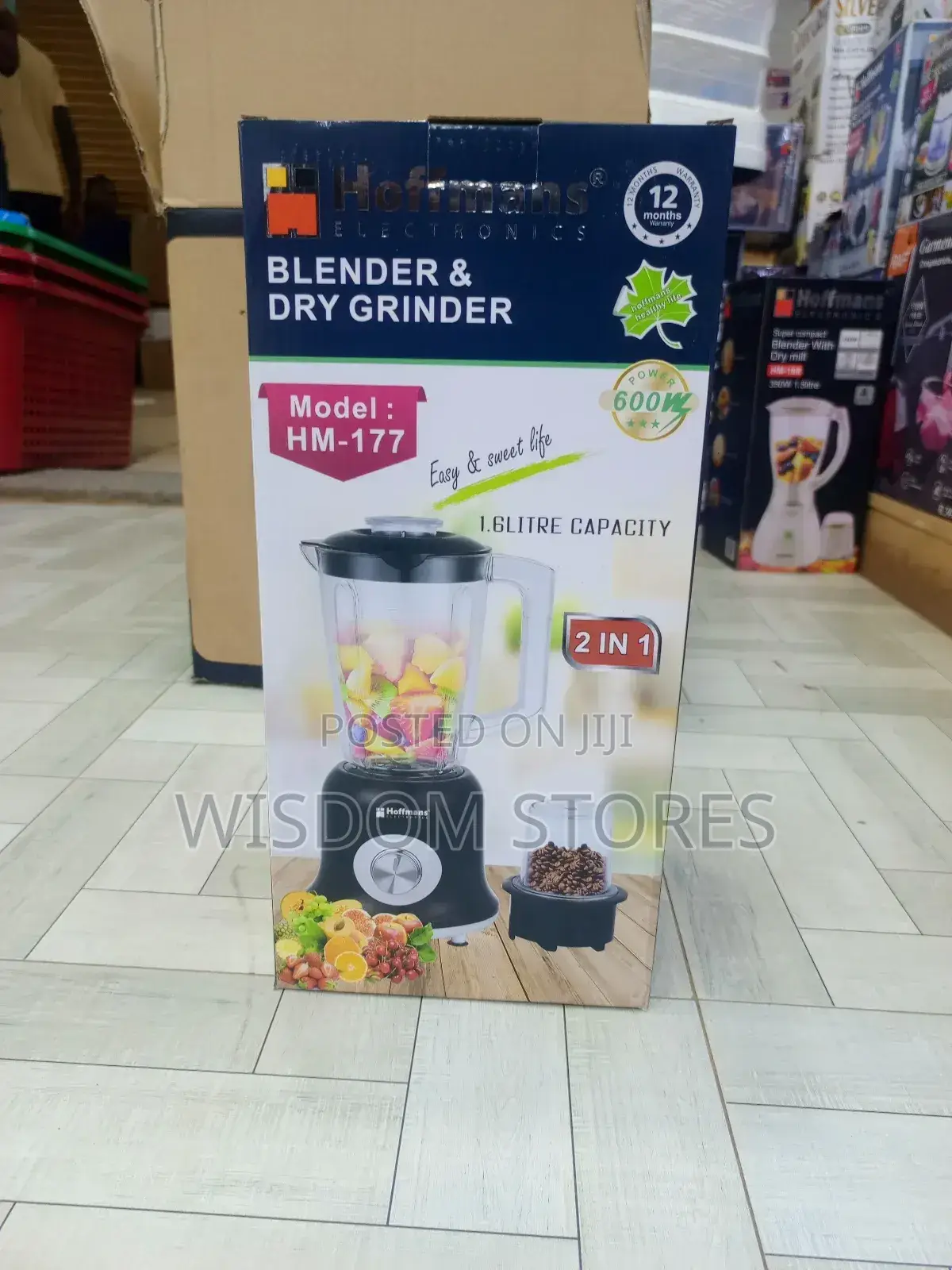 2 in 1hoffmans Electronics Blender Dry Grinder