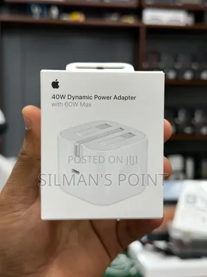 Apple 40 Watts Dynamic Power Adapter With 60 Watts Max