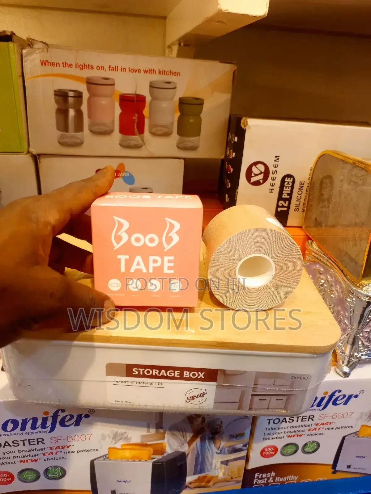 Boob Tape.