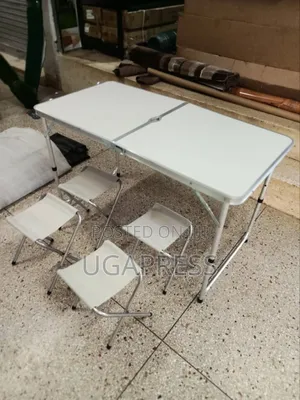 Foldable Camping Table (4 Chairs)