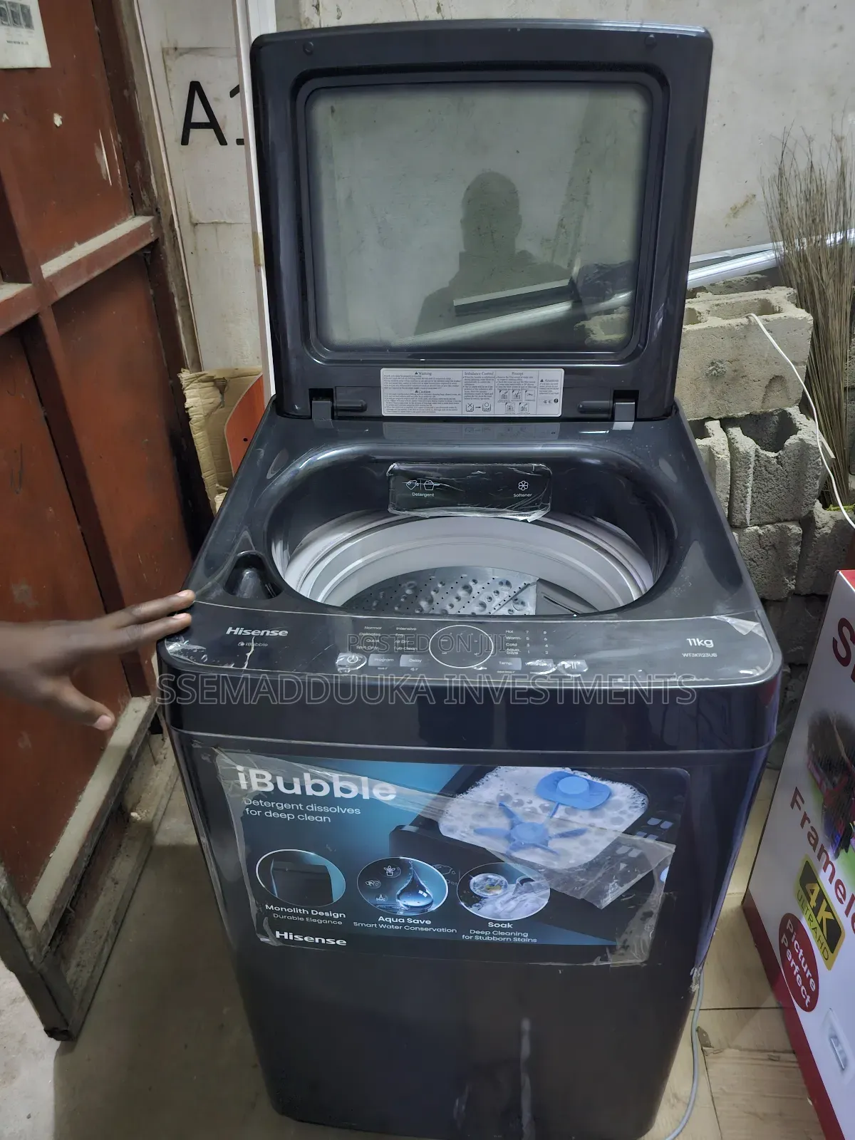 Hisense 11kg Top Loader Washing Machine