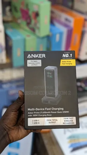 Anker Prime 27,650mah 3-Port 250w Laptop Power Bank Portable Charger