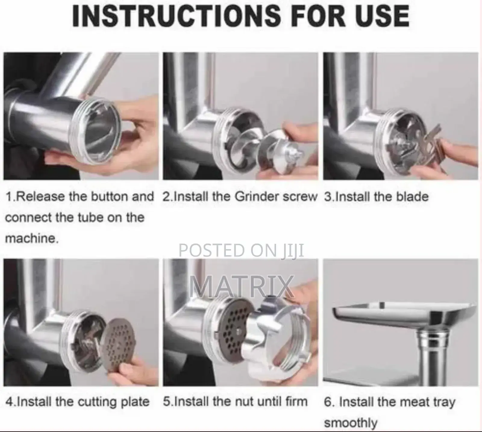 Multiffunctional Automatic Mincer Electric Meat Grinder Machine