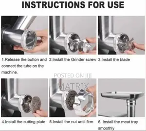 Multiffunctional Automatic Mincer Electric Meat Grinder Machine
