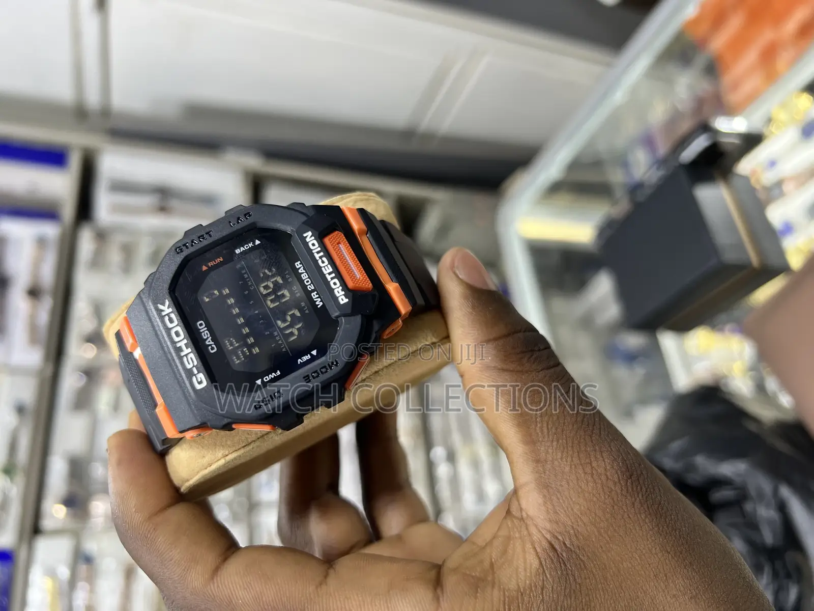 G Schock Rubber Strap Watch