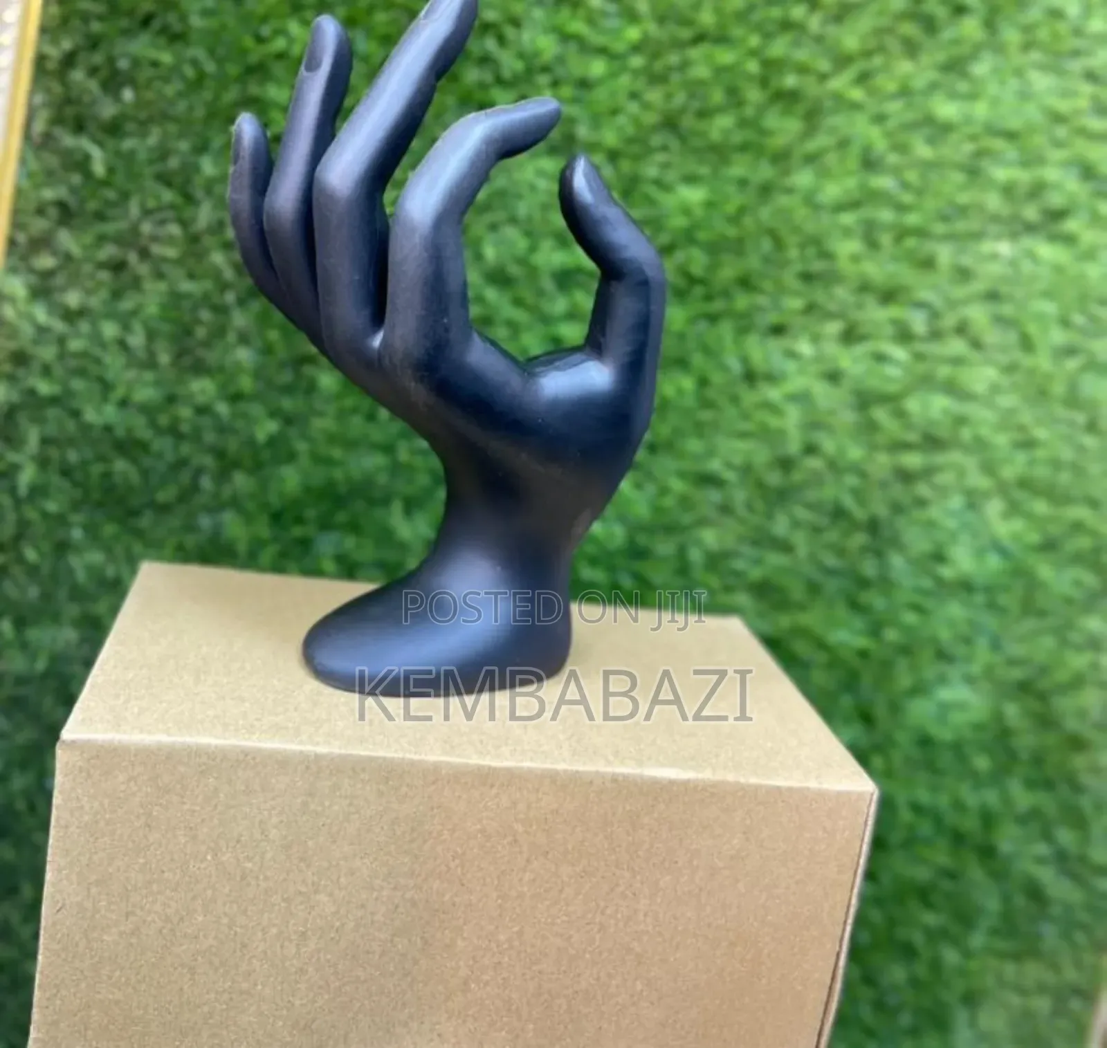 Black Hand Mannequin Jewelry Display Stand.