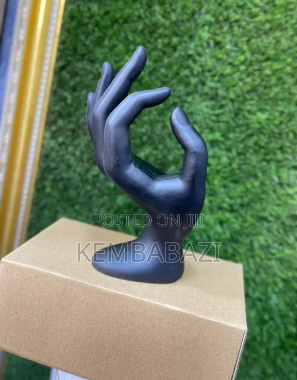 Black Hand Mannequin Jewelry Display Stand.