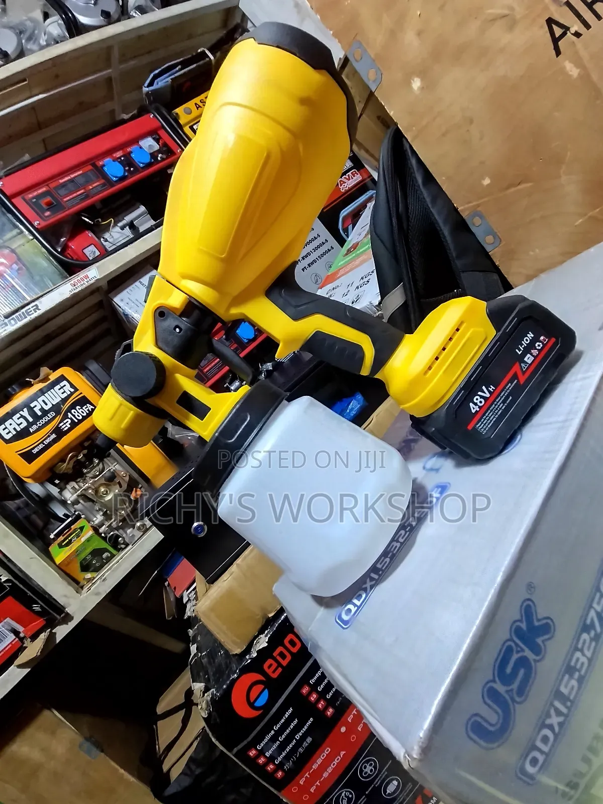 Cordless Spray Gun 48v