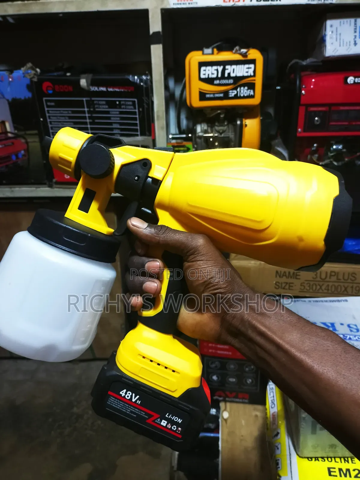 Cordless Spray Gun 48v