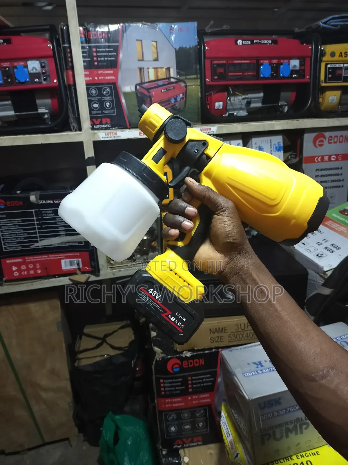 Cordless Spray Gun 48v