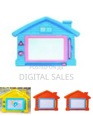 Offspring Writing And Drawing Board (Doodle) Hut Shape Erasable