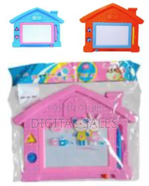 Offspring Writing And Drawing Board (Doodle) Hut Shape Erasable