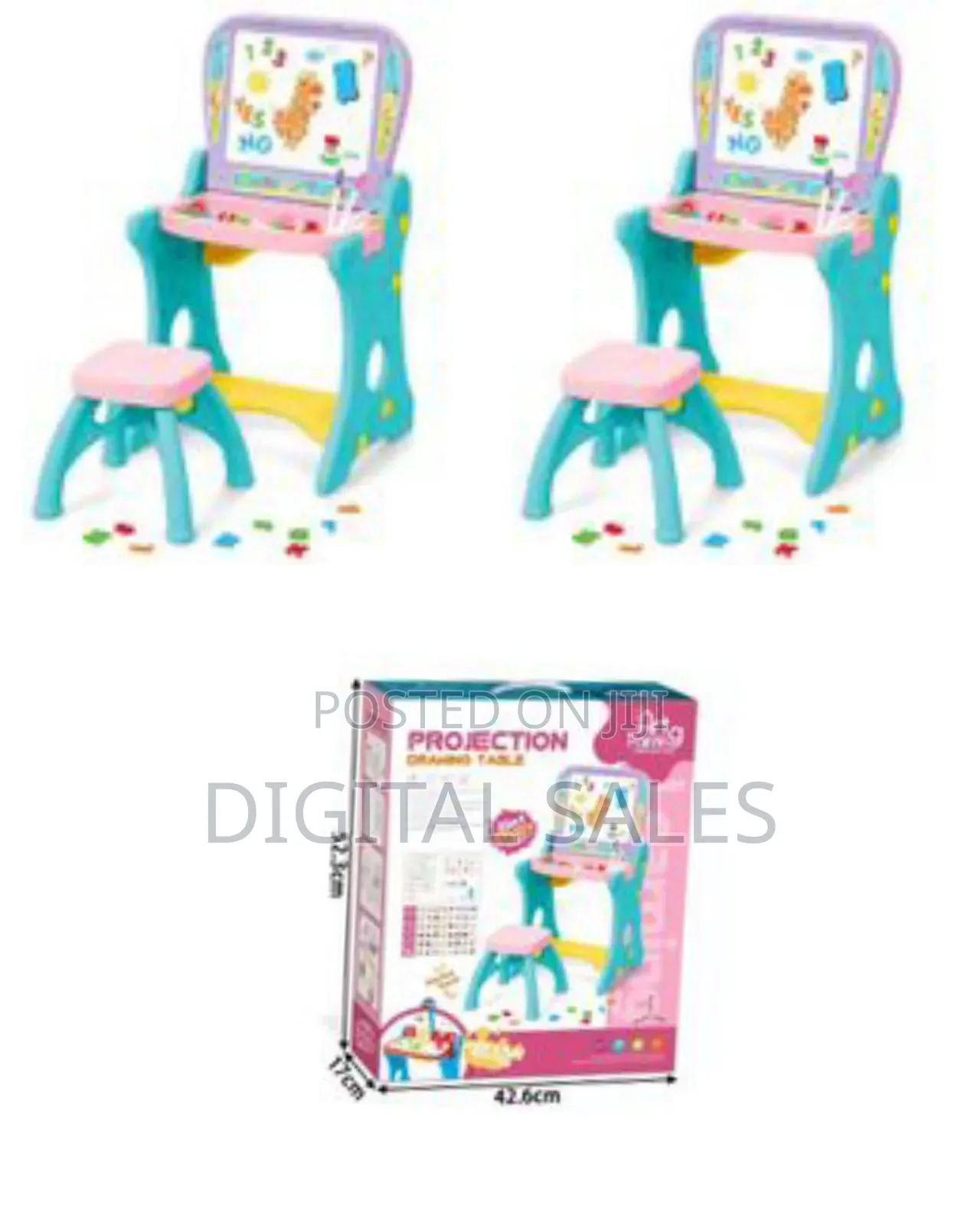 2in1 Children's Digital Drawing Table Learning Drawing Table Toys Sket