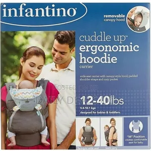 Infantino Cuddle Up Ergonomic Hoodie Carrier