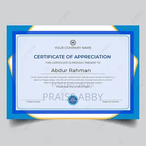 Certificates