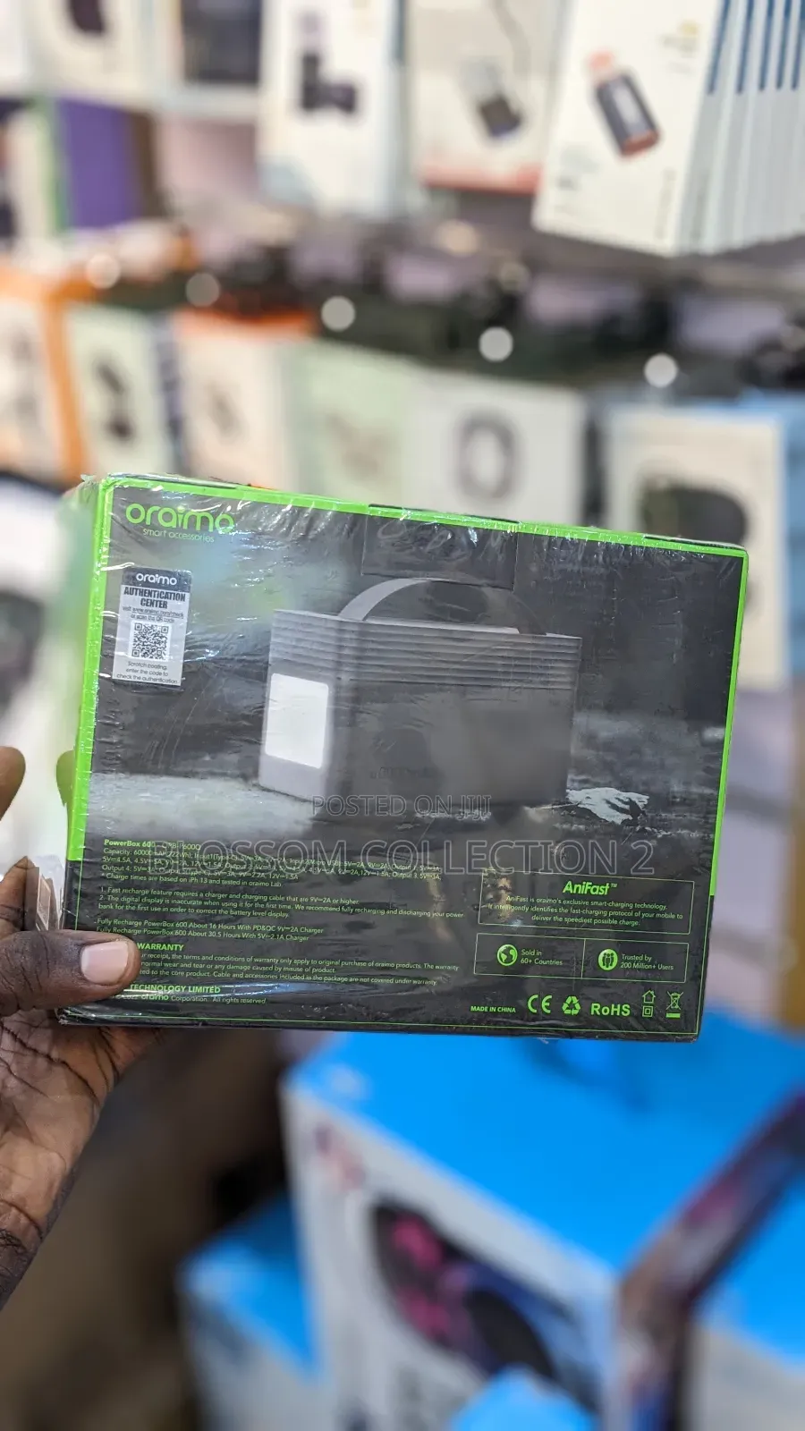 Oraimo Power Box 60000mah Power Bank