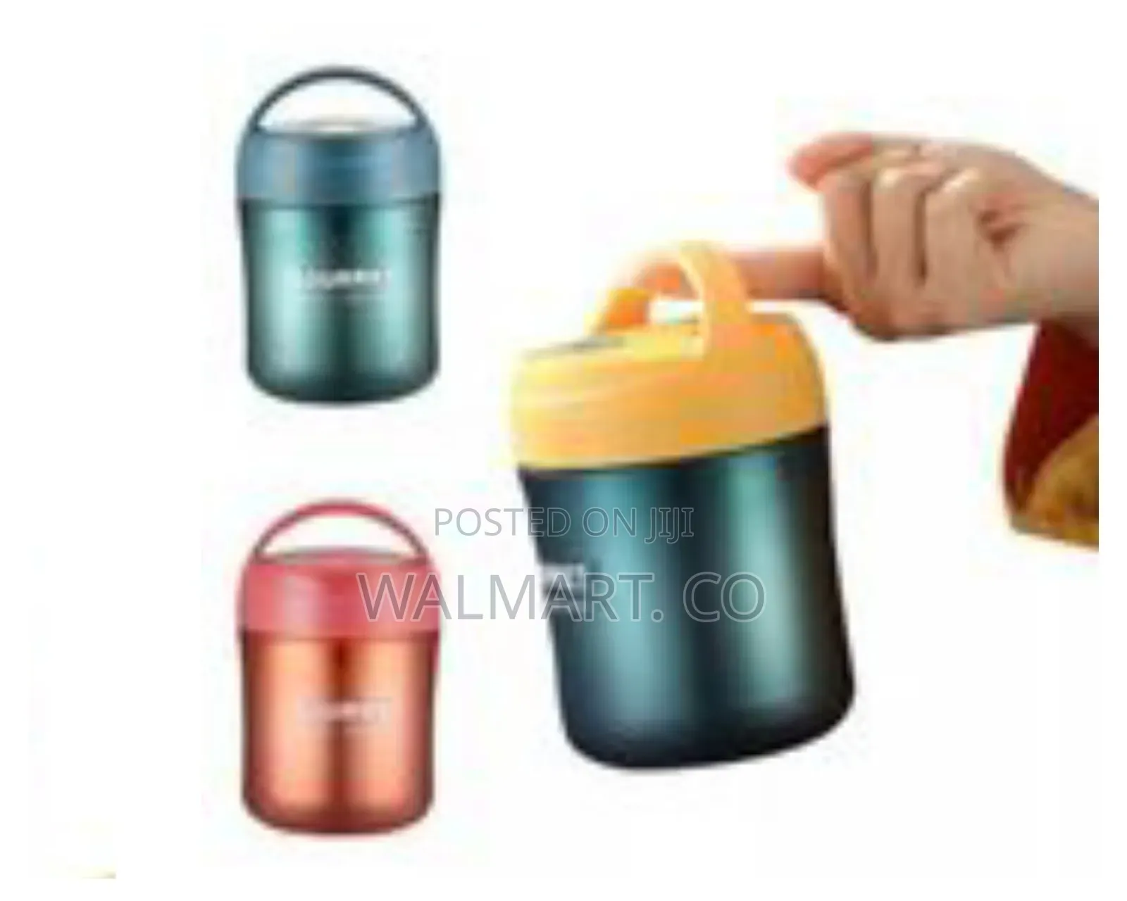 500ml Goumet Plastic Insulated Lunch Box Thermal Food Flask