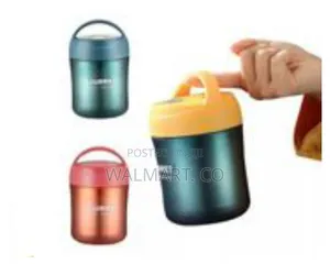 500ml Goumet Plastic Insulated Lunch Box Thermal Food Flask