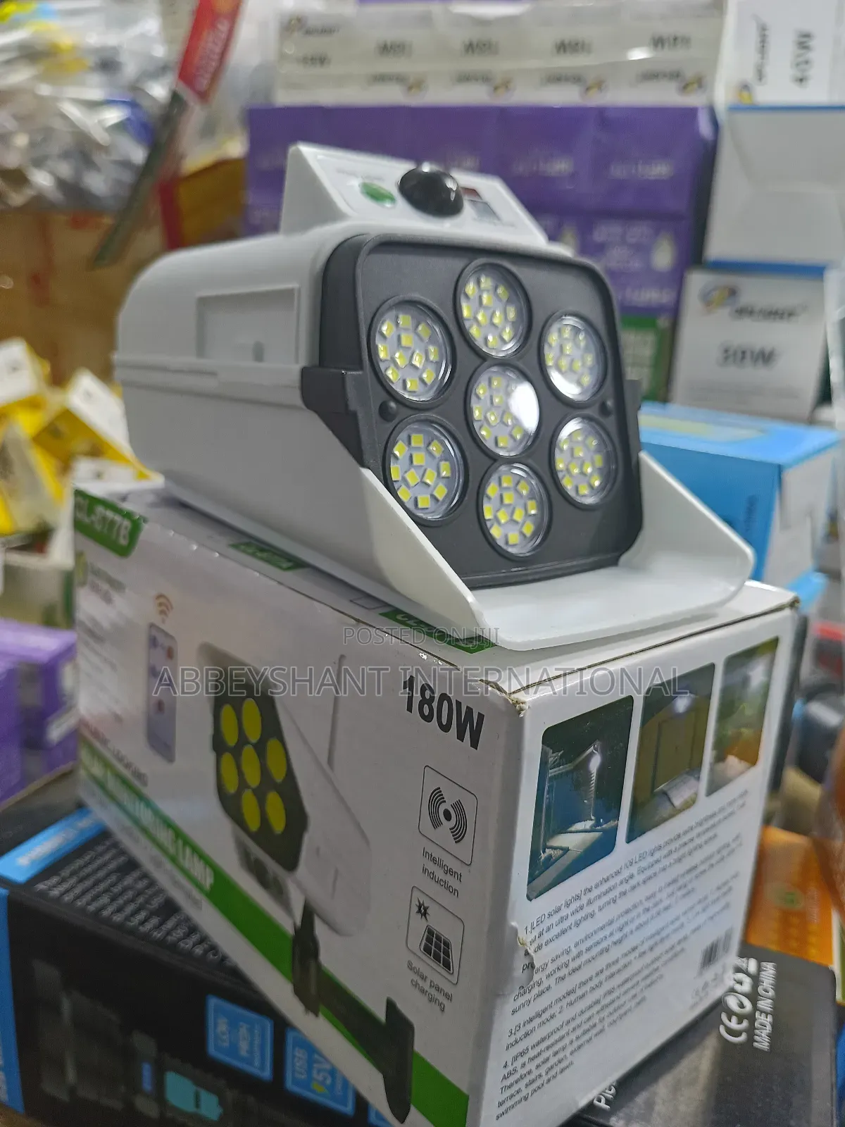 Solar Monitoring Lamp,Led Lamp.