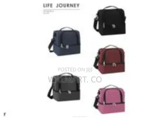 Portable Insulated Lunch Bag Thermal Box-Multicolor