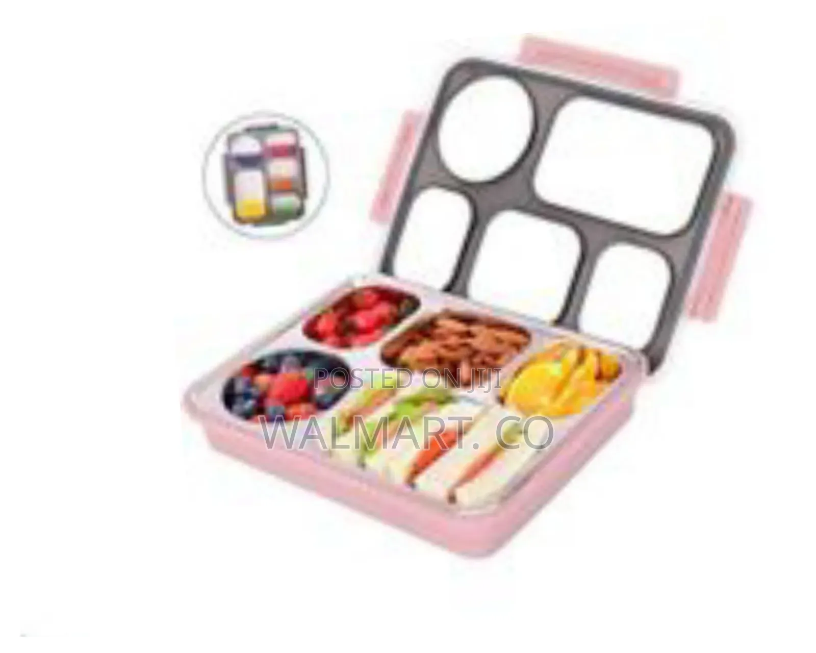5 Compartment Lunch Box Portable Food Flask