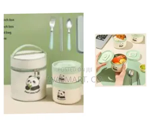 2 Piece Portable Lunch Thermal Box With Bag