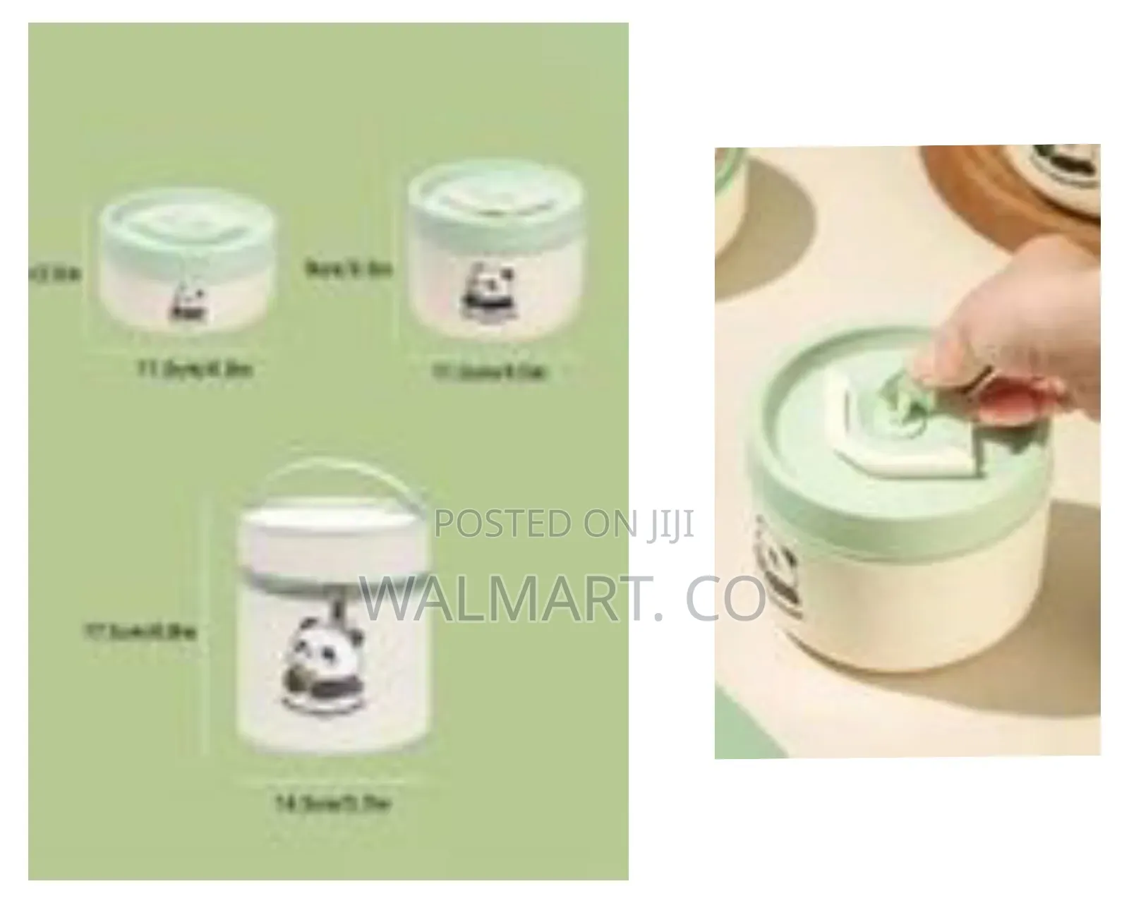 2 Piece Portable Lunch Thermal Box With Bag