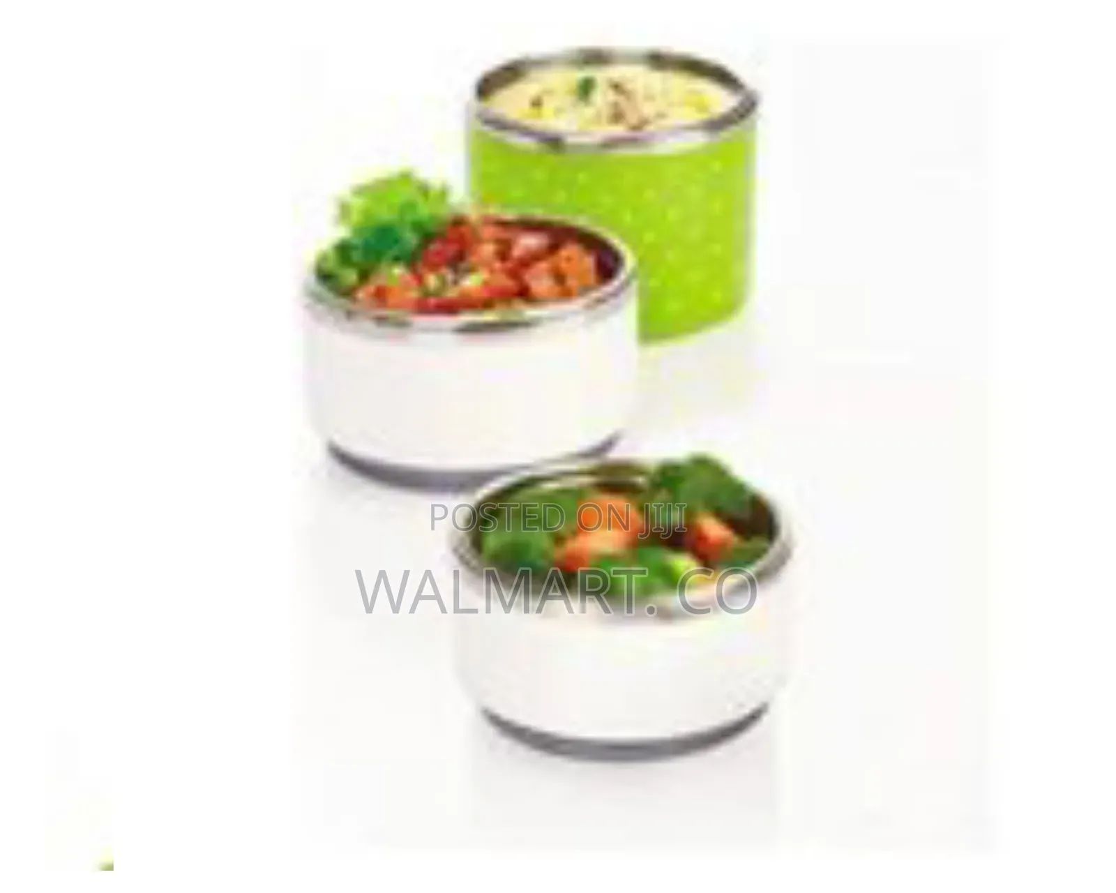 3 Layer Steel Food Insulated Container-Multicolor