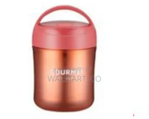 Plastic Insulated Thermal Lunch Box 500ml-Pink