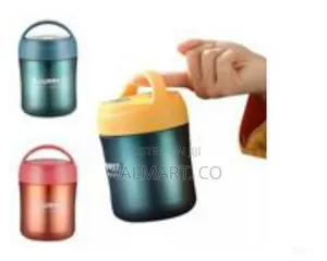 Plastic Insulated Thermal Lunch Box 500ml-Pink