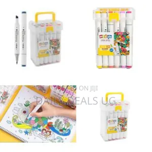 Arrolliant Double Tipped Alcohol Markers, Art Marker Set for Kids
