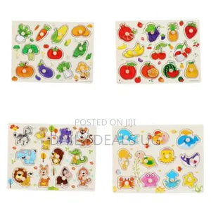 Shape Matching Puzzle, Wooden Toy