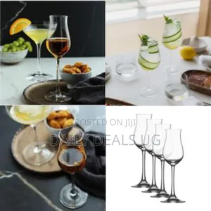 6 Pieces of Champagne Flutes Crystal Glass Wine Glass Small Fragrant