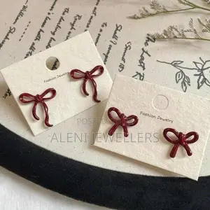Maroon Ear Pins