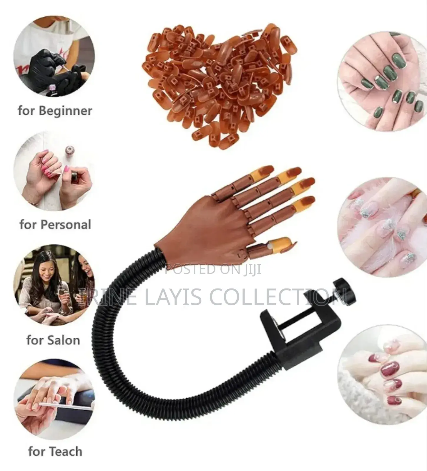 Adjustable Nail Practice Hand