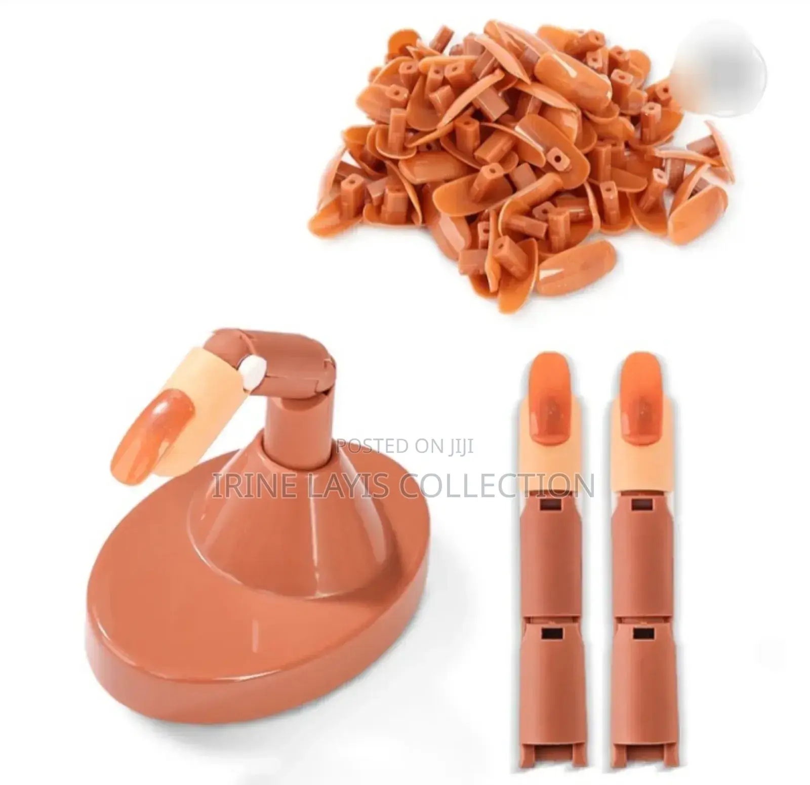 Nail Practice Fingers With Base Stand