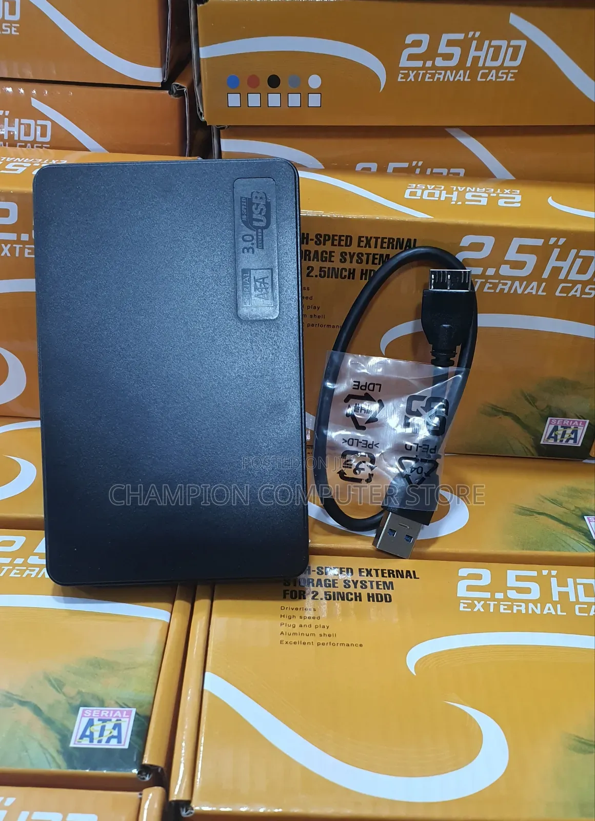 3.0 HDD/SSD Hard Drive External Case 2.5 Inch Usb