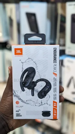 JBL Endurance Peak 3 Dust and Water Proof Ip68 Wireless Active Earbuds