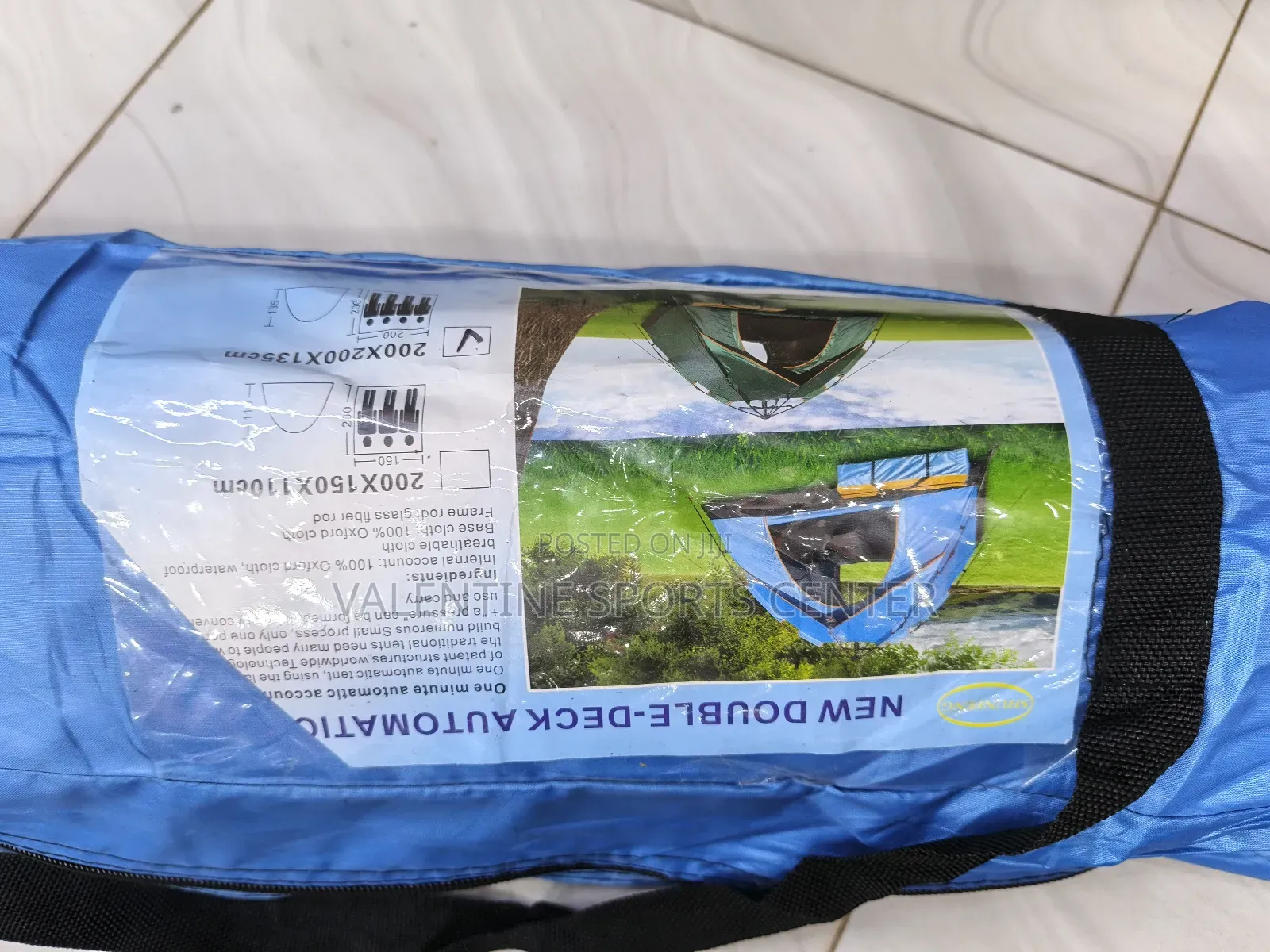 New Double - Deck Automatic Tent