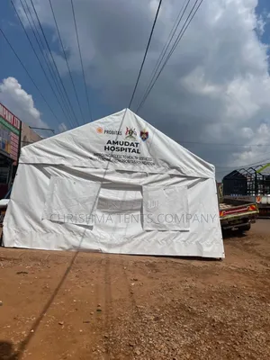 50 Man Camping Tent Made in Premium Quality White PVC Material