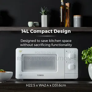 Uk Tower Manual Control Microwave Oven With Dual Wave Technology