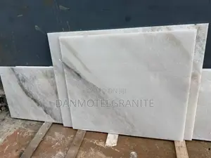 “African White Marble Elegance”