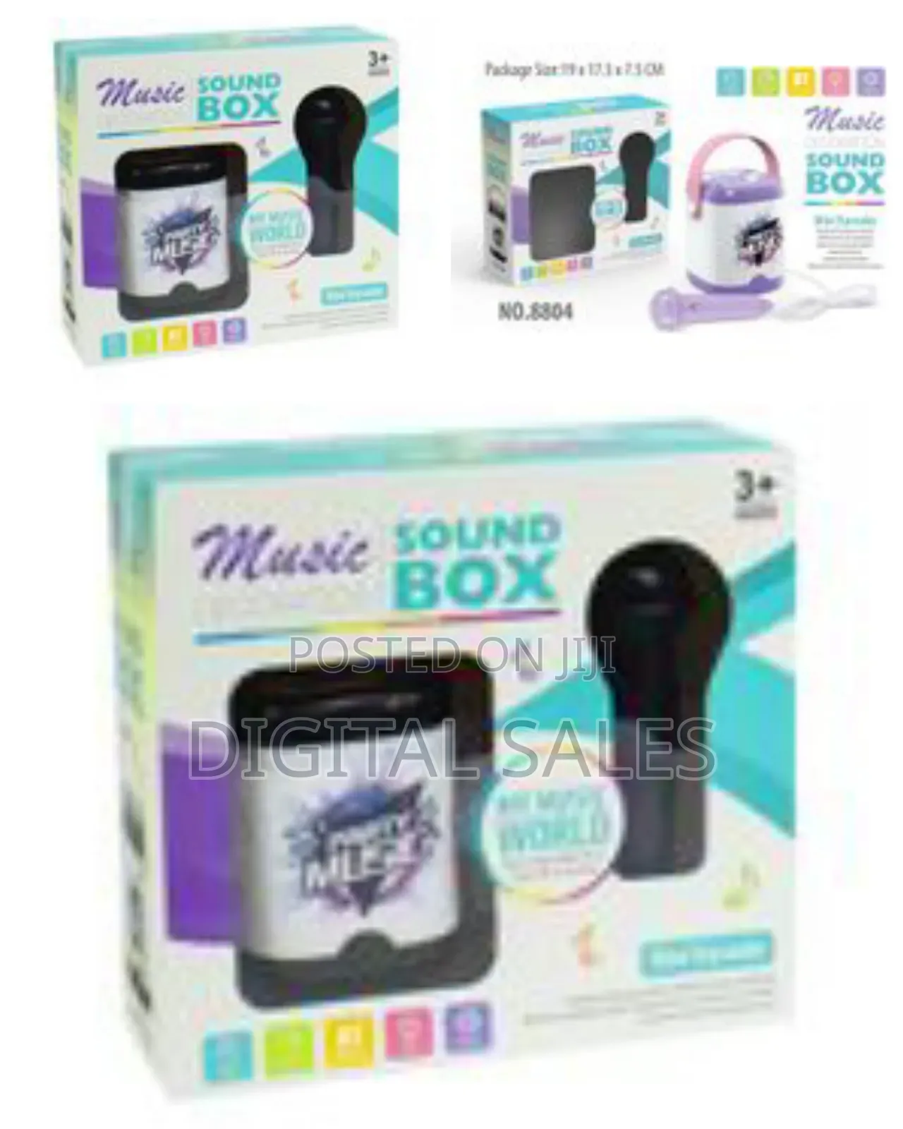 Children's Karaoke Machine, Portable Bluetooth Speaker With Wirel