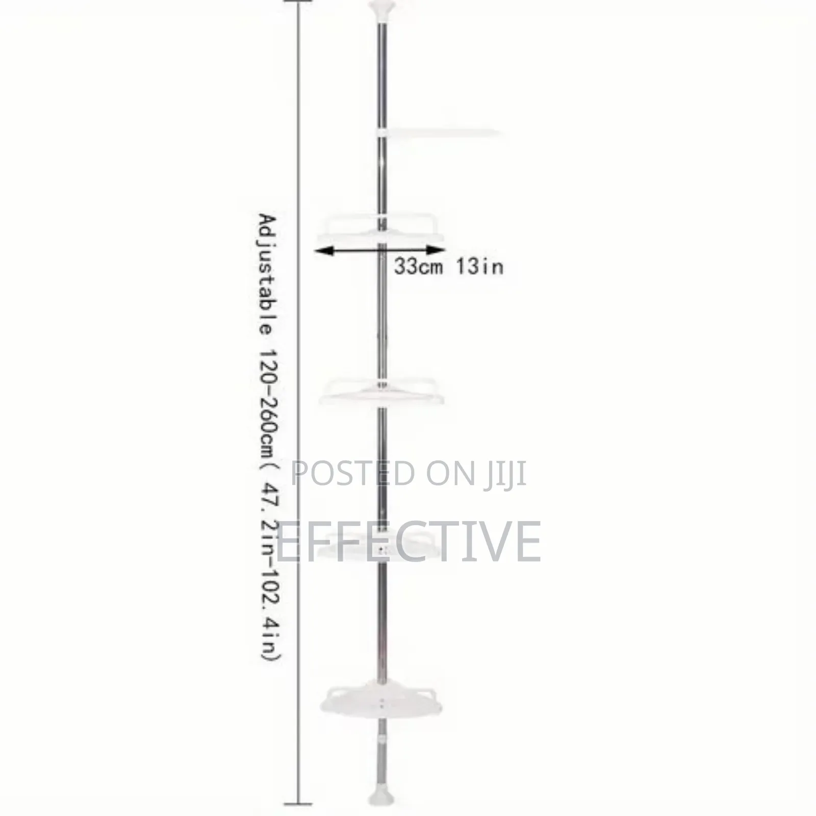 Telescopic Bathroom Corner Shelf