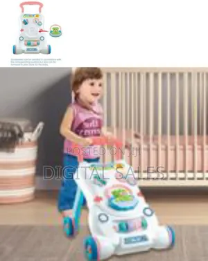 5 in 1 Children Stroll-Along Musical and Lights Walker, Baby Walker