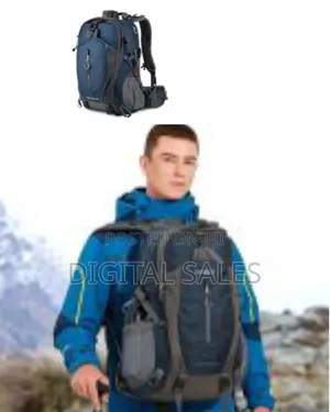 Hiking Backpack 40l Waterproof Hiking Daypack With Rain Cove