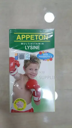 Appeton Lysine Multivitamin Tabs - For Immunity and Appetite in Kids