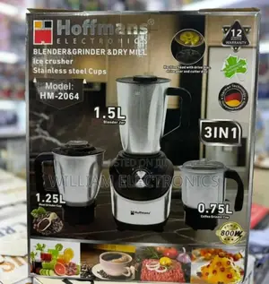 Hoffmans 3in1 Blender 1.25l/Hoffmans Blender