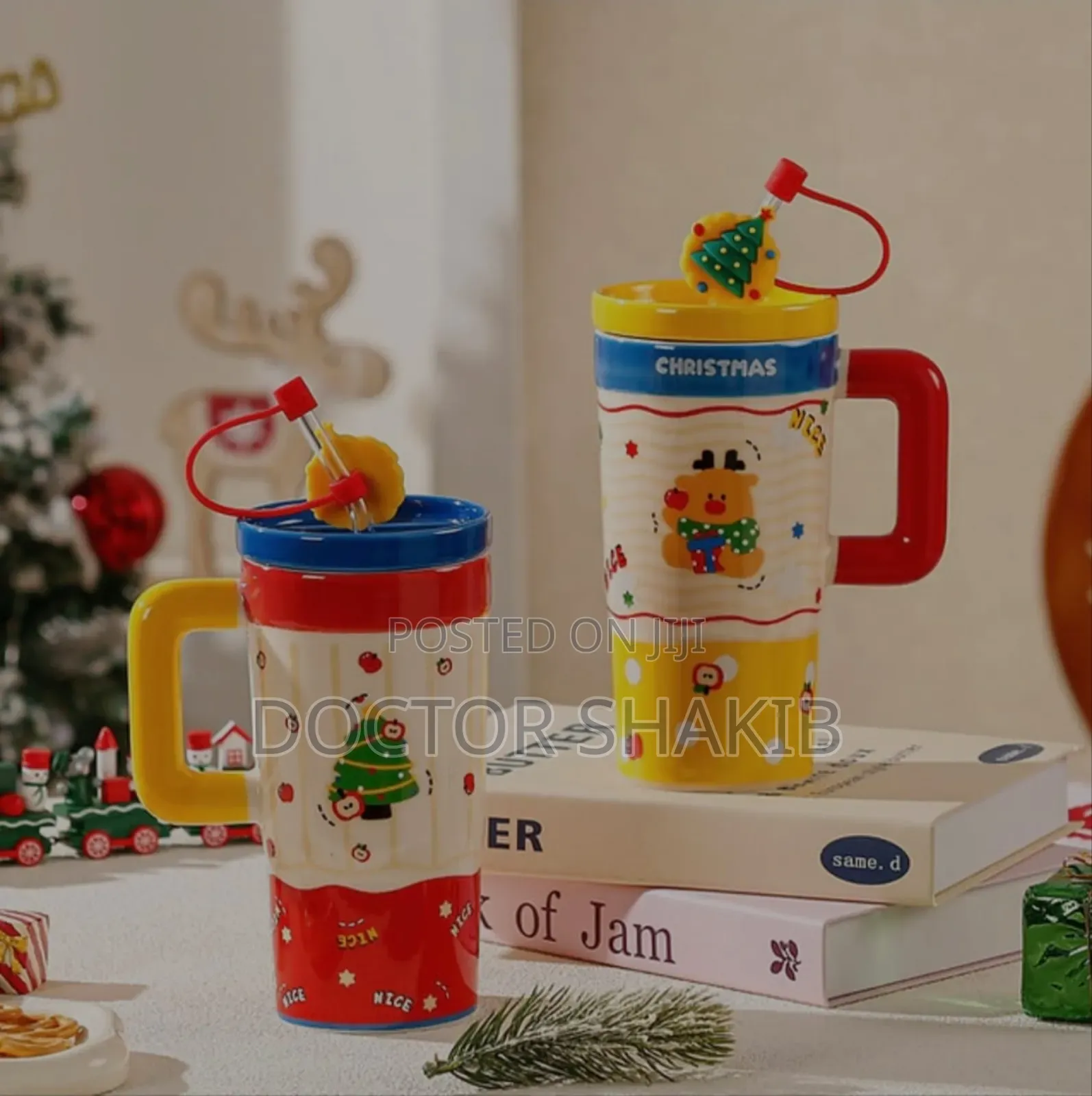 Ceramic Christmas Thermal Gift Mug